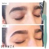 Glamza 3 Pack Eyebrow Brow Shaper Razor & Dermaplaning Safe