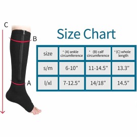 Unbranded Neuropathy Socks Soothe Relief Compression Hose 20-30 mmHg Circulation Socks
