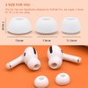 Replacement Ear Tips for AirPods Pro with Noise Reduction Hole,