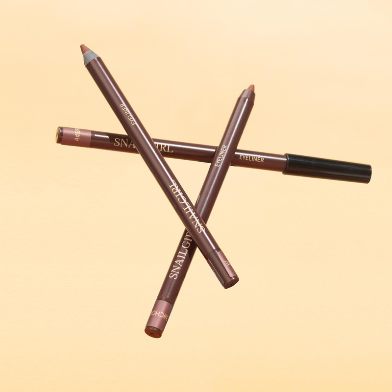 Waterproof Eyeliner Pencil, Gel, Long-Wear, for Women (Chocolate)