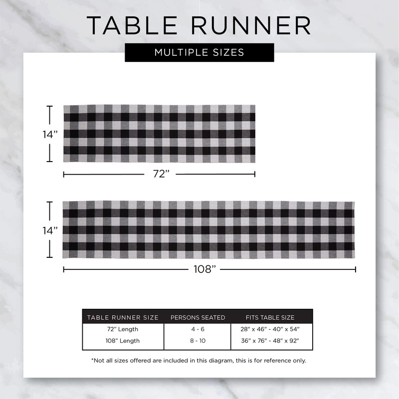 DII Valentine's Day Table Top Collection, Table Runner, 14x108, Hearts