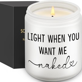 Romantic Gifts for Husband, Birthday Gifts for Boyfriend, Naughty ‎Flirty Candle for Couples, Engagement Gifts for Fiancée Fiance – Fun Anniversary, Valentine's Day Gifts for Him, Her, Girlfriend