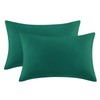 Aisbo Housewife Pillowcases 2 Pack - Dark Green Standard Pillow
