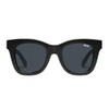 Quay After Hours Medium Sunglasses, Black/Smoke Polarized