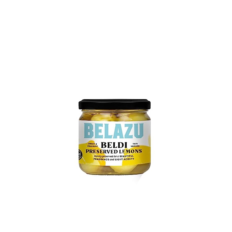 Belazu Beldi Preserved Lemons (Drained Weight 200 Net Weight 360