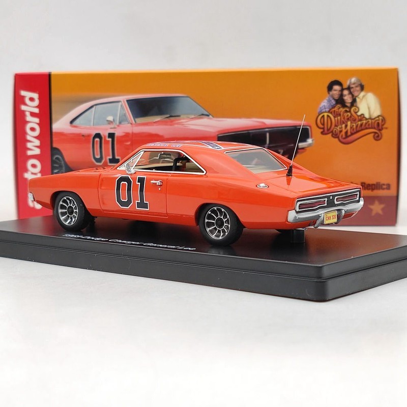 Auto World 1:43 Dodge Charger General Lee 1969 AWRSS1151 Resin