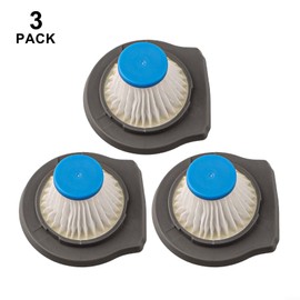 3 Pcs Vacuum Filter Replacement For Dustbuster, Handheld Vacuum Filters Washable Replacement For BLACK & DECKER For HLVCF10 Series Models(3 PACK)