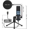 Tonor USB Microphone Computer Cardioid Condenser PC Gaming Mic Tripod