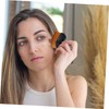 WOONEKY Foundation Brush with Cover Portable Makeup Brush for Liquid
