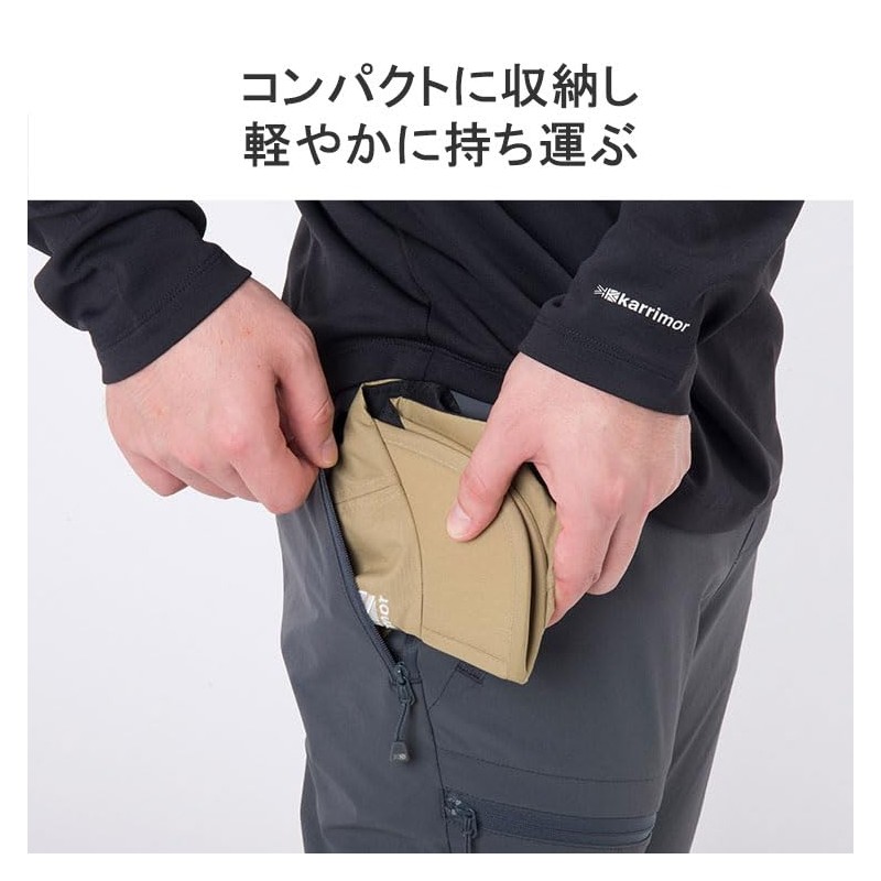 Kalimar Trekking Cap, Folding Cap, steel blue