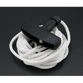 Micro Trader 2Pcs Lawnmower Starter Recoil Pull Handle Pack of 3 Metres Line Rope Cord Kits
