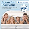 FeelAtHome Strap for Twin Beds - Twin to King Bed