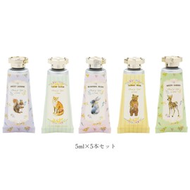 Cozy Company 172724 Hand & Nail Cream 5-piece Set, Natural Zoo YE W 9.6 x D 1.2 x H 6.0 inches (245 x 31 x 153 mm)