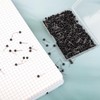 Pack of 600 Push Pins, Black Round Head Pins, Map