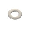 TRUSCO B270002 Flat Washers, Stainless Steel, Size M2, 500 Pieces