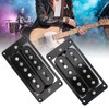 2Pcs Pickup Set Alnico 5 for Guitar Bridge Durable Musical