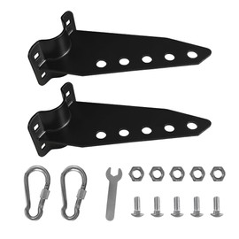 Steering Triangle for Withbrush Electric Trolling Motors and Brushless Kayak Trolling Motor,Steering Bracket Replacement Parts Kit (Black)