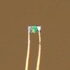 Evemodel C0402W 20pcs Pre-soldered micro 0.1mm Copper Wired WHITE SMD