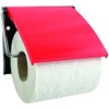 MSV Polystyrene Toilet roll Holder in red, 30 x 20