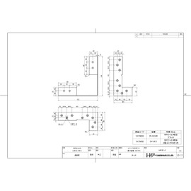 DAIDOHANT 24T-2-BK10179020 2 x 4 Support Mount Bracket, Reinforcement Hardware, Joint Fitting, Receiver Bracket, Black Paint