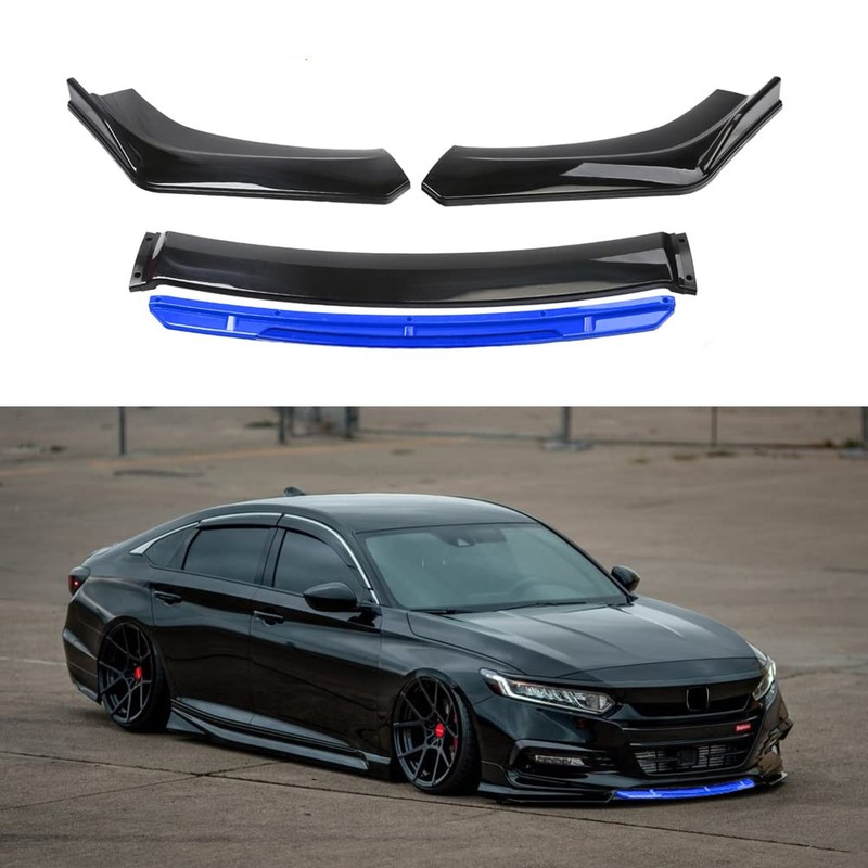 KEEPDSGN 4PCS Universal Car Front Bumper Lip Body Kit Splitter