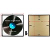 Record Album Frame, 6 Pack, 12.5x12.5 Inch High Glossy Frame,