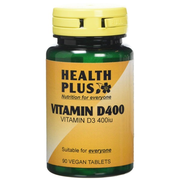 Health Plus Vitamin D 400iu Vitamin D Supplement - 90 Tablets