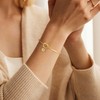 Turandoss 14K Gold Plated Bracelets for Women - Dainty Forever