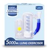 TyeinGo 5000ml Lung Capacity Monitor with Flow Rate Indicator for