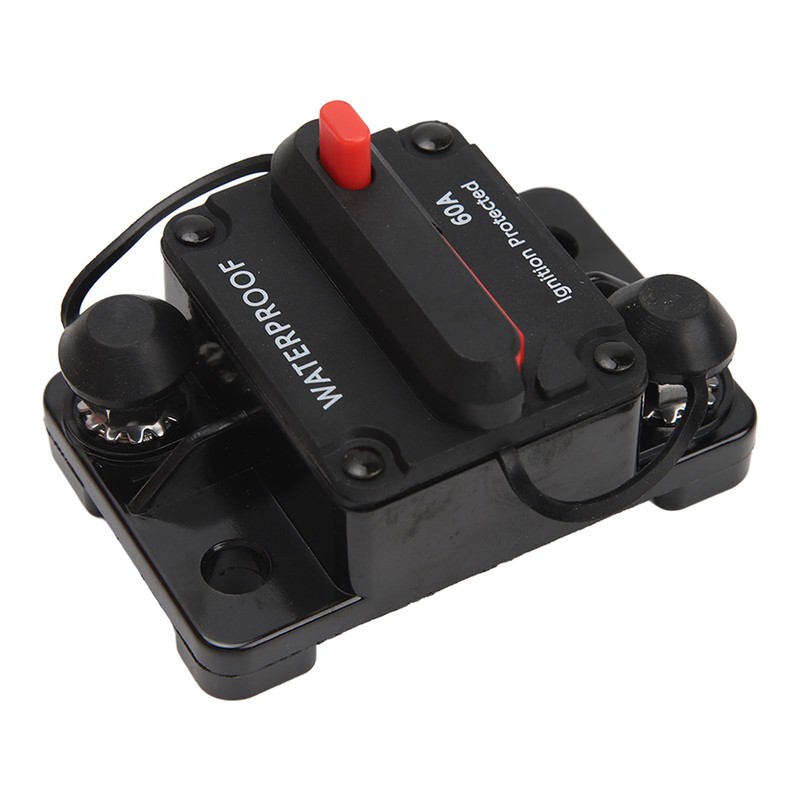 Car Audio Circuit Breaker 12V Waterproof Manual Reset with Fuse