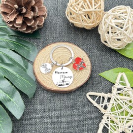 Lumengqi Geschenk für Paare, Schlüsselanhänger, Geschenk zum Valentinstag, für Herren und Damen, Geschenkidee, Paare, Valentinstag, Original, Schlüsselanhänger, Geschenk, Geburtstag, Herren, Damen,