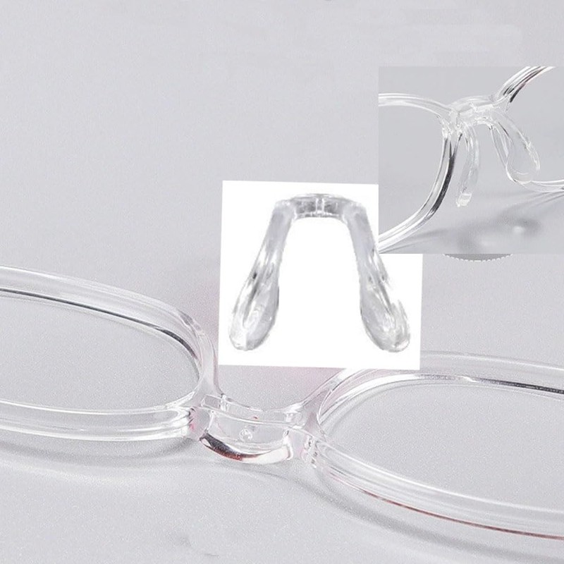 Eyeglass Saddle Bridge Clear Nose Pads Nose Piece Sunglasses Nose