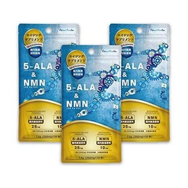 [Japanese NMN] 5ALA   NMN 30 Capsules, 5ALA     NMN Capsules, Set of 3, Largest Cost Performance, 5ALA is used for research, 5-ALA and NMN in 1 capsule