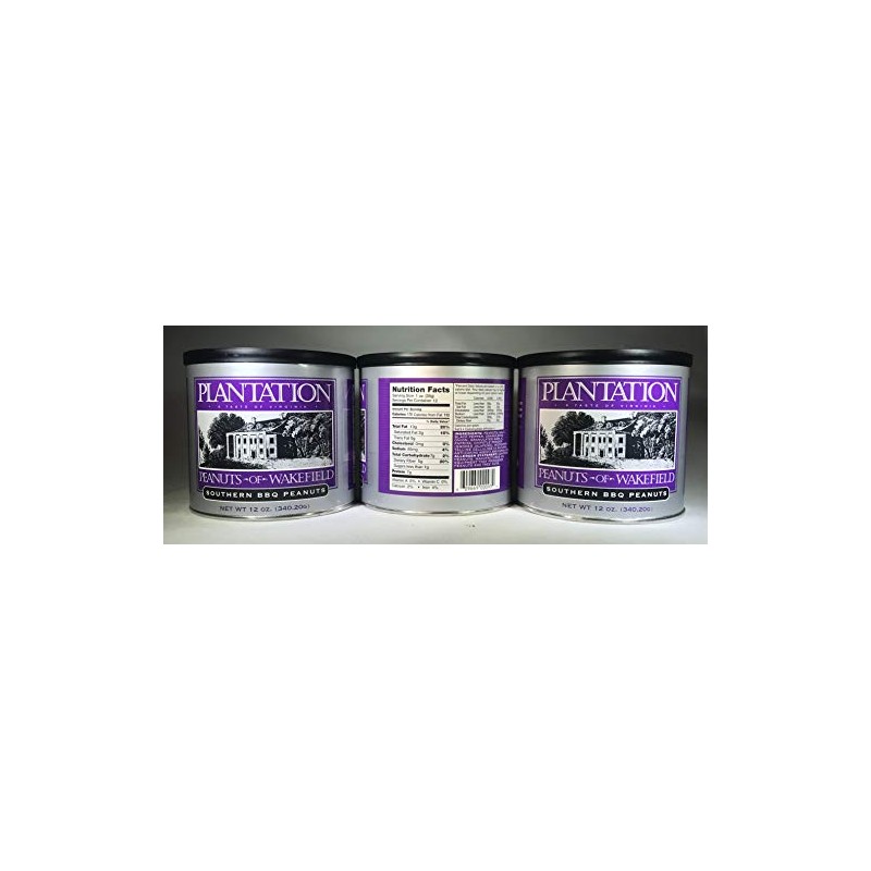 Plantation Peanuts Triple Pack - 3 x 12oz. tins of