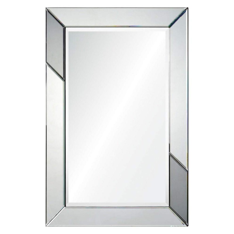 Renwil Rumba Mirror in Silver and Grey