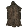 Karakul (Persian Lamb) Hide, Brown, Very Unique