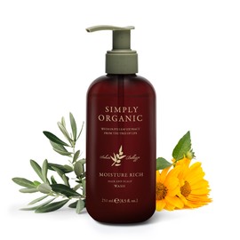 Made in Italy, All Natural Cruelty Free Hair Care for Women & Men, Nourishing Hair Deep Shampoo Scalp Wash with Grapeseed & Olive Leaf Extract (PUMP NOT INCLUDED), 251ml/8.5floz, MOISTURE RICH