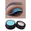 MEICOLY Blue Single Eyeshadow,Pressed Powder Matte Eye shadow, Opaque Vegan