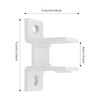 Wall Mount for Retractable Awnings for 40 Square Tube Installation,