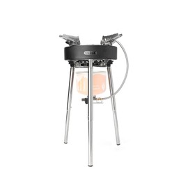 Fire-Maple Saturn X Camping Stove - High-Power Outdoor Cooking Stove with Dual Preheating Tubes, Wind-Resistant, Adjustable Height and Foldable Supports for Camping