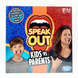 Hasbro Speak Out Kids Vs Parents Game Mouthpiece Family Challenge Hasbro Gaming Ages 8+