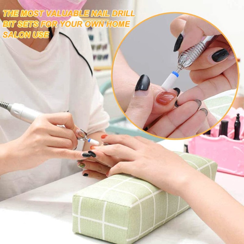 Ceramic Nail Cutter Bits Cuticle Nail Drill Gel Nails Attachments