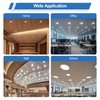 6 Pack New Construction Mounting Plate with Symmetric Round Hole
