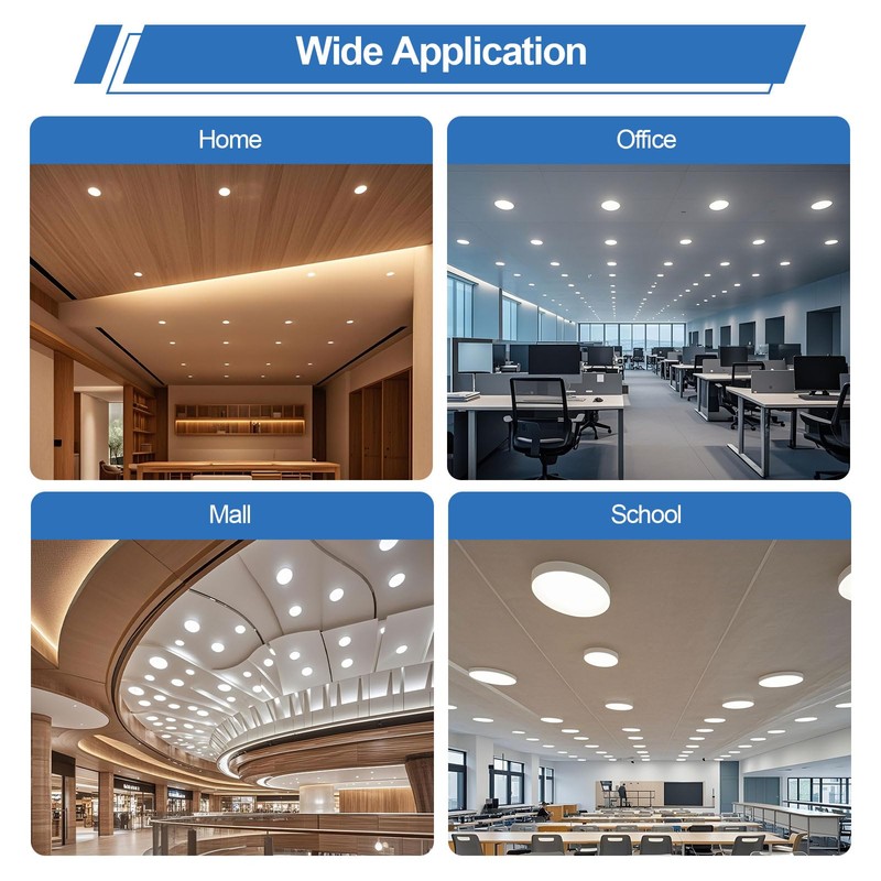 6 Pack New Construction Mounting Plate with Symmetric Round Hole