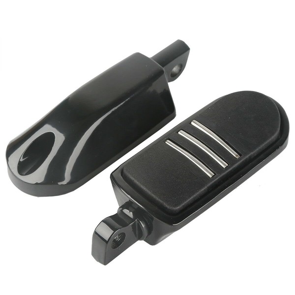 BURANIFUSION 2pcs Foot Pegs Left and Right Side For Harley