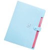 OHPHCALL Cute Expanding Folders Plastic File Folders for Office School