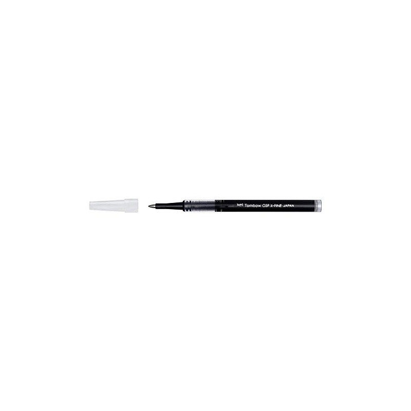 Tombow Set of 3 Refill Rollerball Refills 0.5 mm Black