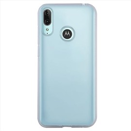 INSTACASE Funda Compatible con Moto E6 Plus Transparente, Protector Uso Rudo, Case a Prueba de Golpes Antigolpes TPU
