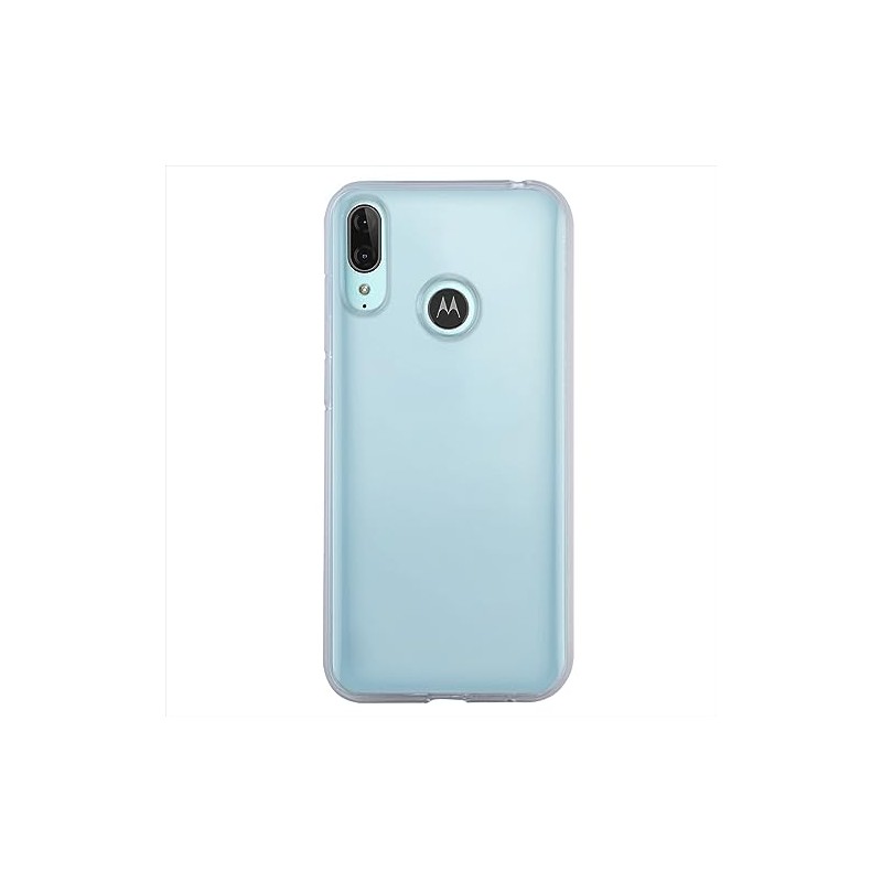 INSTACASE Funda Compatible con Moto E6 Plus Transparente, Protector Uso