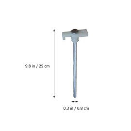 BESPORTBLE 4 Pack Glow-in-The-Dark Tent Pegs Heavy Duty Ground Anchor for Camping 25cm Stainless Steel Tent Stakes